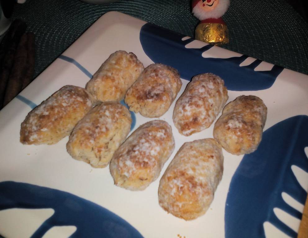 Mini-Stollen mit exotischer Füllung Mini-Stollen mit exotischer Füllung