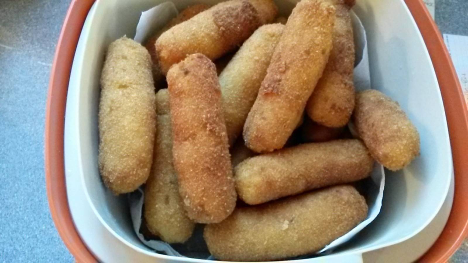 Erdäpfelkroketten