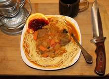 Wildschweinragout Wildschweinragout