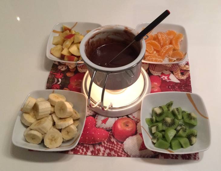 Schokoladen-Fondue Schokoladen-Fondue