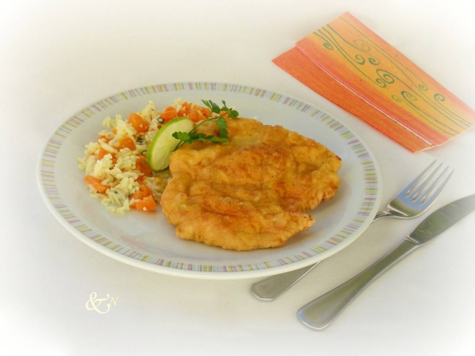 Putenschnitzel im Backteig