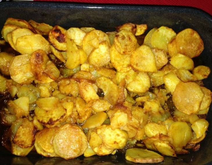 Bratkartoffeln nach serbischer Art Bratkartoffeln nach serbischer Art