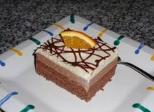 Orangen-Schoko Schnitte