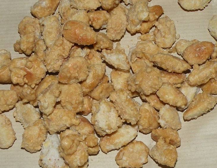Gebrannte Mandelkerne mit Vanille Gebrannte Mandelkerne mit Vanille