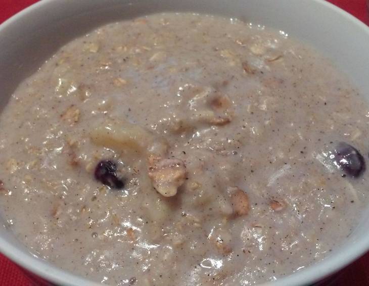 Beeren-Bananen Porridge Beeren-Bananen Porridge