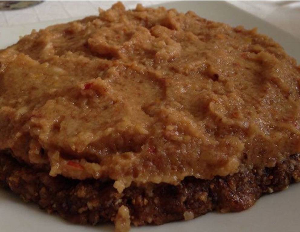 Blitzschneller rohköstlicher Apfelkuchen Blitzschneller rohköstlicher Apfelkuchen