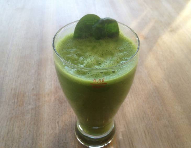 Grüner Proteinsmoothie