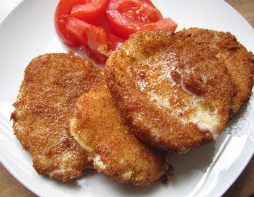 Gebackener Mozzarella Gebackener Mozzarella