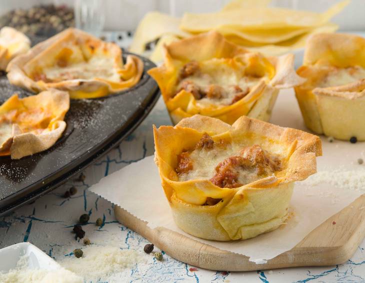 Lasagne-Muffins