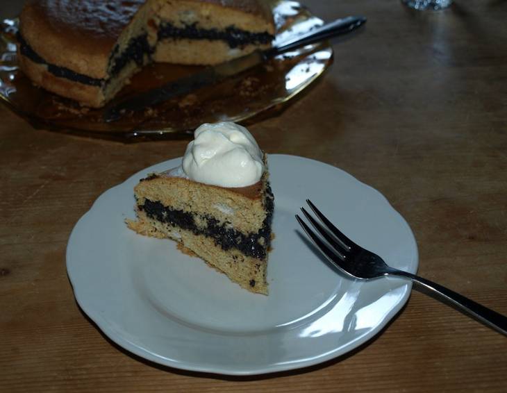 Mohn-Weichsel-Torte Mohn-Weichsel-Torte