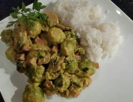 Kohlsprossen-Curry Kohlsprossen-Curry