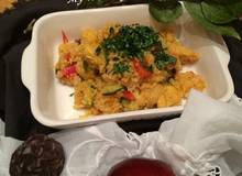 Huhn mit Gemüse und Couscous Huhn mit Gemüse und Couscous