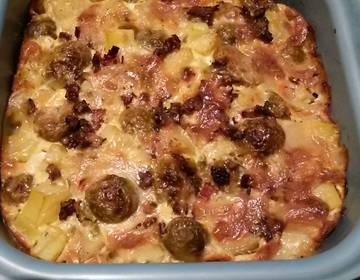 Kohlsprossengratin Kohlsprossengratin