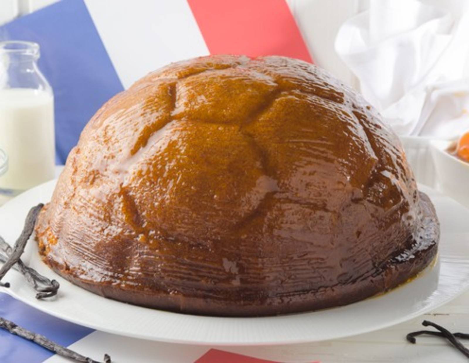 Schritt 10: Der fertig eingestrichene Baba au Rhum.