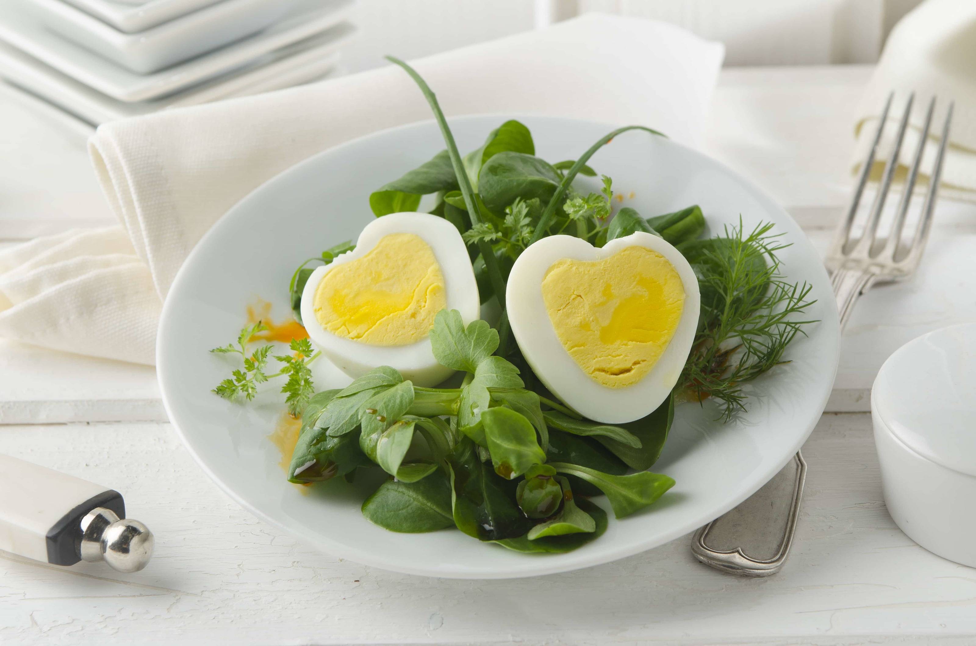 Eier-Herzen Rezept