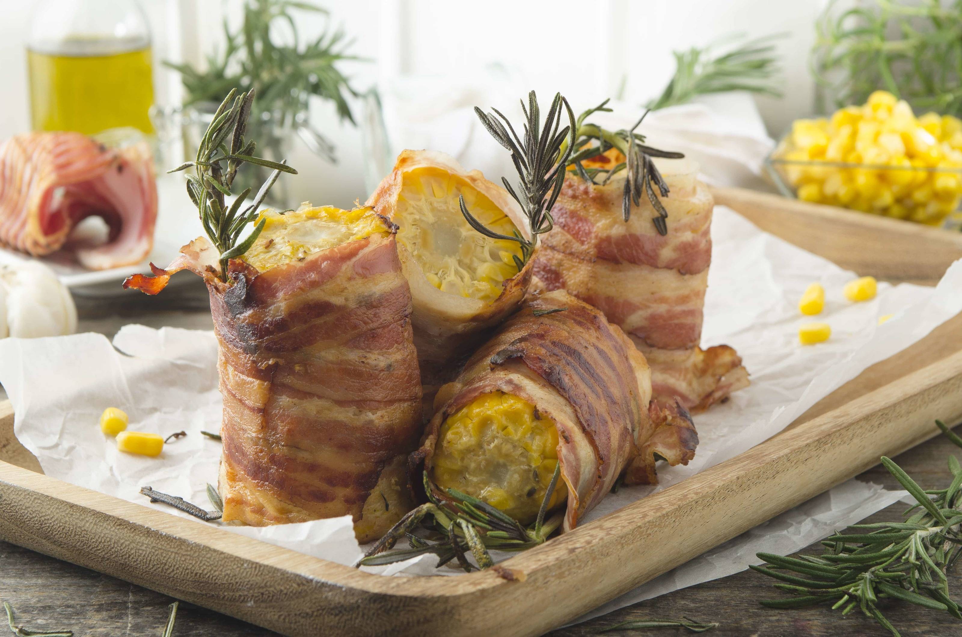 Gegrillte Speck-Maiskolben Rezept