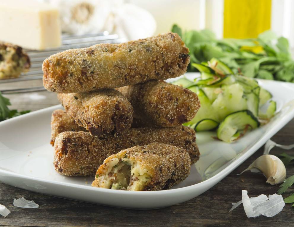 Kaspress-Speck-Kroketten Kaspress-Speck-Kroketten