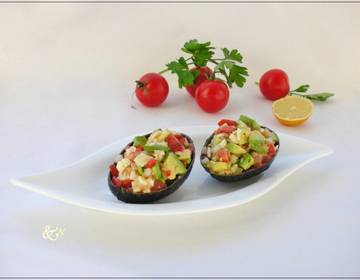 Gefüllte Avocado Gefüllte Avocado