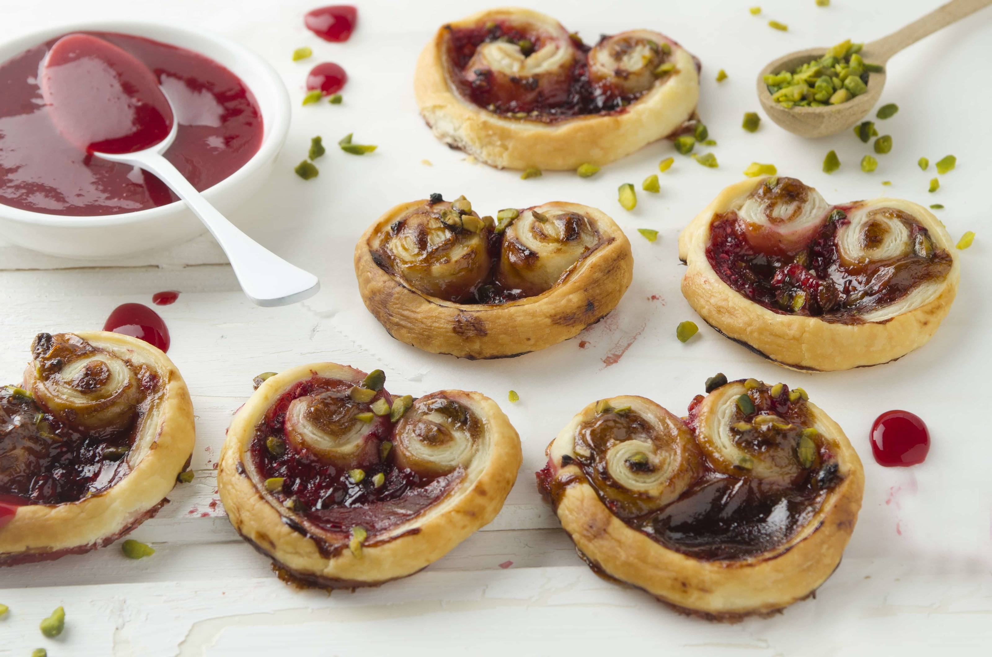 Himbeer-Herzen Rezept