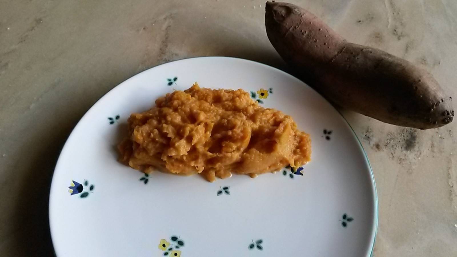 Süßkartoffelpüree