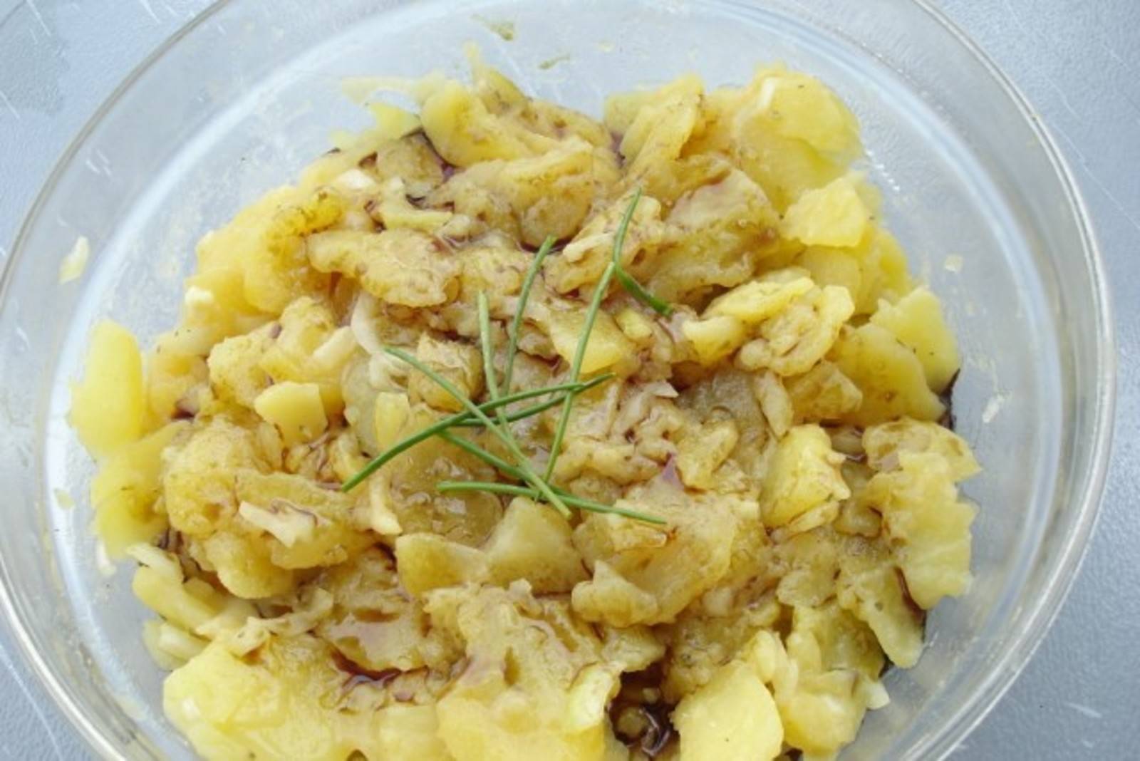 Kartoffelsalat mit Kernöl