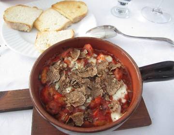 Gemüsetopf Toskana Art mit Trüffel Gemüsetopf Toskana Art mit Trüffel