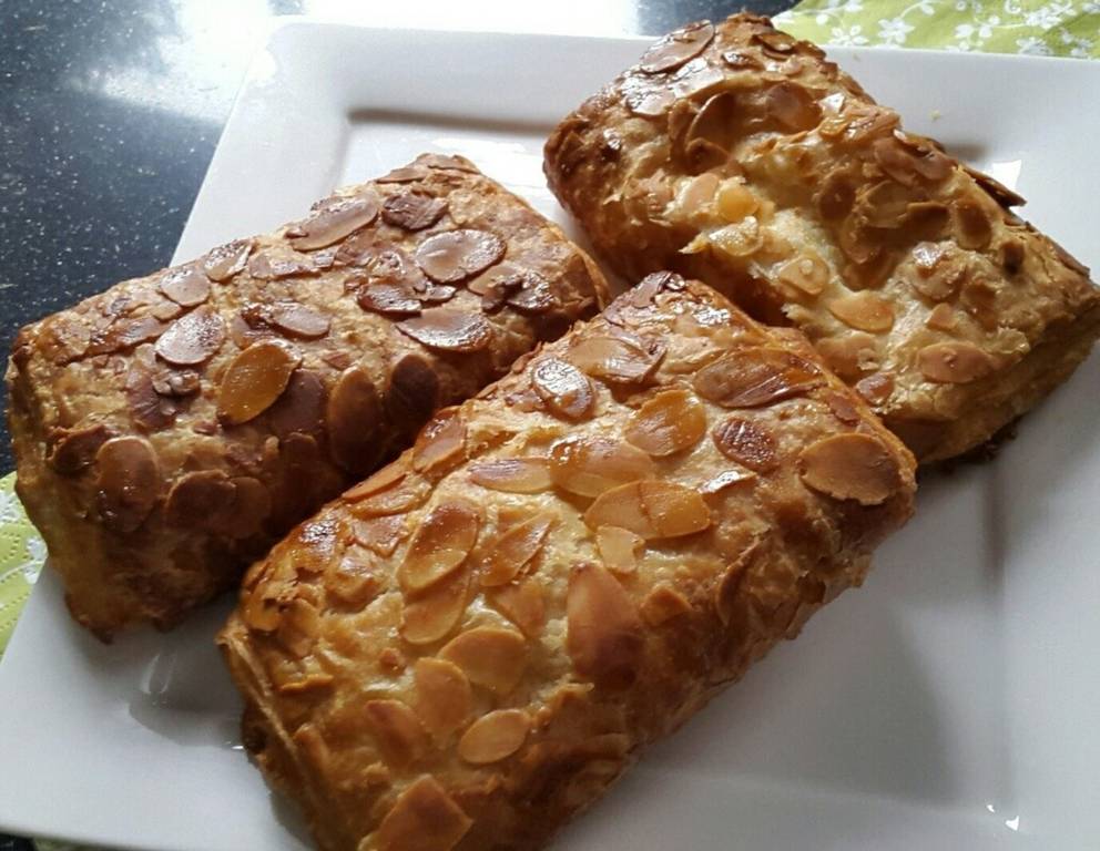 Mandel-Pudding-Tascherl Mandel-Pudding-Tascherl